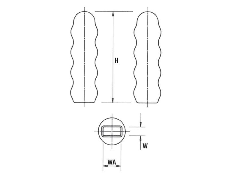 GR Type Plastic Grips