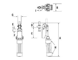 Pneumatic Vertical Toggle