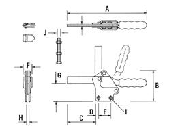 Straight Base, Solid Arm