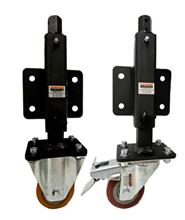 c/w Poly Tyred Wheel